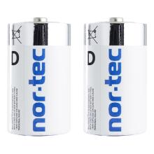 NOR-TEC ALKALINE D 1,5V batterier - 1 stk