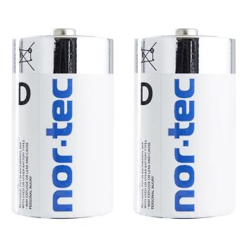 NOR-TEC ALKALINE D 1,5V batterier - 1 stk