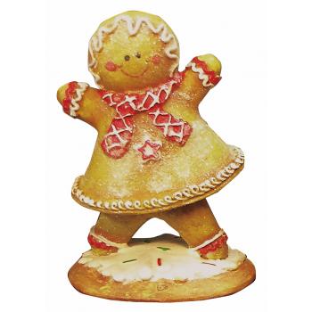 Honing piger med kjoler og fjeder krop - A (12 cm) 