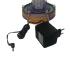 Karrusel, bevægelig, med musik & lys (H: 26cm, B: 17cm, D: 18cm) Poly - 220V