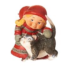 Babynisse klapper kat - A (H: 5cm) Poly