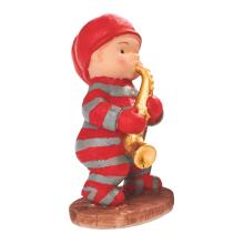 Babynisse dreng spiller på tuba - A (H: 8cm) Poly