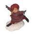 Babynisse leger på ski - Box 1 (H: 4cm) Poly