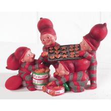 Babynisser 4 Bagere, små kager - A (H: 6cm) Poly