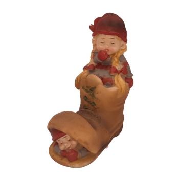 Babynisser i sko - A (H: 9cm) Poly