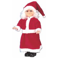 Nissemor Dukke der kan lukke øjnene i flot gave æske (40 høj) stof