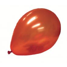 Balloner 27cm dia. Rød Metallic (24 stk)