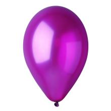 Balloner 27cm dia. Lilla Metallic (24 stk)
