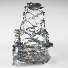 Guirlande Sølv hologram metalik (3 meter lang) 1 stk.